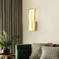 17W Bedside Astigmatism Lamp Rectangle Wall Light Fixture