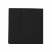 Ultra Thin 3gang 2way VIP Black Switch