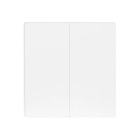 Ultra Thin 2gang 2way VIP White Switch