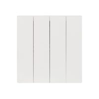 Ultra Thin 4gang 2way VIP White Switch