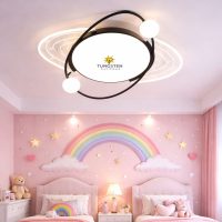 LED Creative Starry Sky Lantern Black Children's Room Ceiling Lamp Light