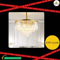 Light Luxury Crystal Hotel Villa Living Room Pendant Light Beautiful Bedroom Dining Room Chandelier