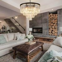 600mm Black Crystal Chandelier