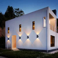 Outdoor Wall Lamp LED Wall Light Aluminium  Sconce up and Down Light Cast