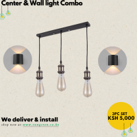 3pc Vintage bulb holder +2pc Wall offer