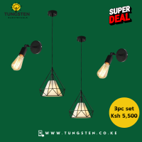 2pc Pendant Light,2pc Wall light Ksh 5,500