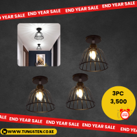 1-Light Entrance Ceiling Lamp Nordic Creative Modern Metal Ceiling Light Semi Flush Mount Ciling Light Fixture Farmhouse Light Fixtures Hallway Home Decor