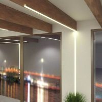 LED surface-mounted aluminium profile