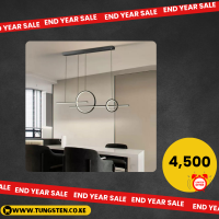 Scandinavian minimalist pendant lamp geometric long dining room bar pendant light chandelier