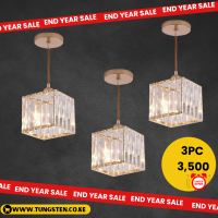 3pc Crystal Pendant Light | END YEAR SALE