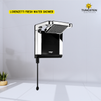 Black Chrome Lorenzetti aqua star instant shower