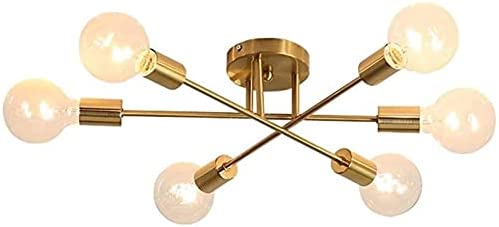 Industrial Golden Chandelier | Modern Chandeliers in Nairobi | Living & Bedroom Light - Image 9
