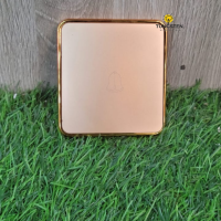 luxury gold door bell switch