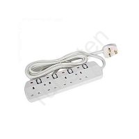 Surge protected extension socket