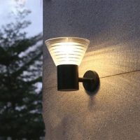 Round Angle Solar Wall Light | Tw
