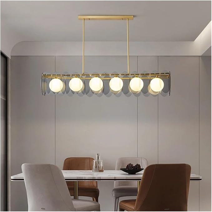 Scandinavian Style Villa Living Room Chandelier Dining Room Indoor Lights Pendant Lamp - Image 3
