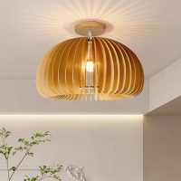 Wood Chandelier, Wooden Pendant Light, Wooden Lamp Shades Design