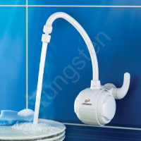 Lorenzetti Oversink Water Heater. Versatile Kitchen tap