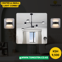 1pc LED center light & 2wall lights