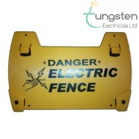 Electric Fence Warning Sign