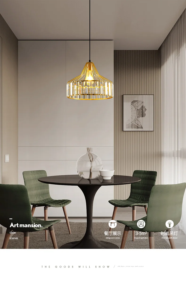 hot sale modern led modern crystal chandelier ceiling luxury light fixture for home kitchen decoration home lighting indoor