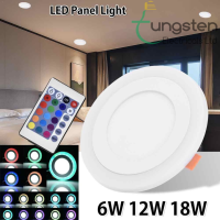 RGB Recessed Panel light with Remote