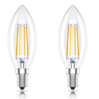 4Watts LED Candle Bulb E14 2700K Warm White bulb