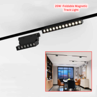 Foldable Magnetic Track Light
