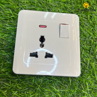 Luxury Screwless Universal Port Single Socket