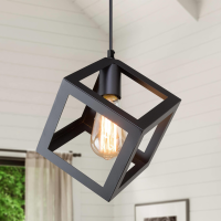 Industrial Square Pendant light| Single Pendant | 3pc Pendant set