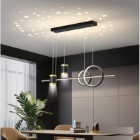 Creative Starry Sky Pendant Lamp 100cm LED Hanging Light