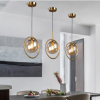 Gold glass ball