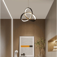Black LED Pendant Light