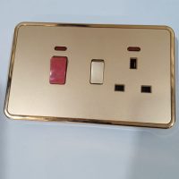 Luxury Gold Cooker Socket