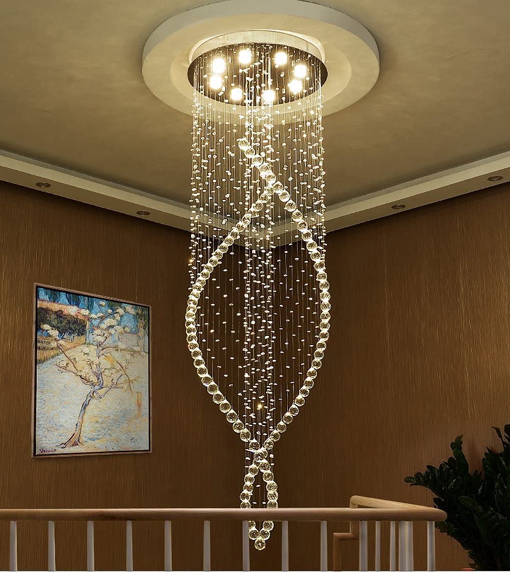Luxury Modern Crystal Ceiling Light - Image 4