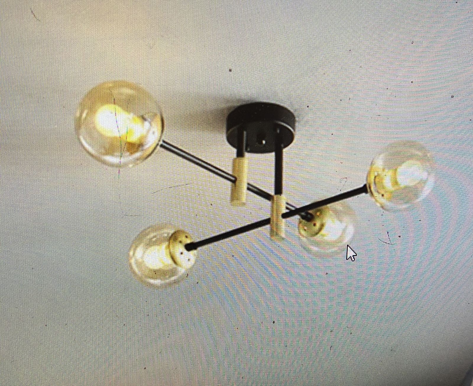 4bulb Multi-Lights Glass Globes Pendant Light - Image 3