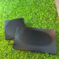 luxury black double blank cover
