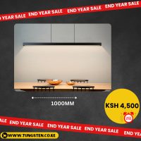 Linear LED Island Chandelier, Dining Room Hanging Lighting Fixtures, Kitchen Island Billiard Room Office Bar Hanging Light 100m,Black)