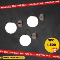 Industrial Vintage Rustic Headboard Reading hallway Simple round  Wall Light