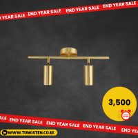 Gold   Track Lights |Ceiling Light Fixture| Rotatable Cylindrical Downlight |Ceiling Lamp Vintage Gold Plating Finish