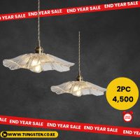Floral Glass pendant light