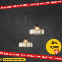Modern crystal chandelier pendant light