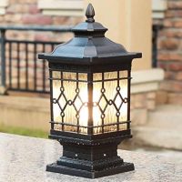 Victoria Waterproof Pillar Post Lamps
