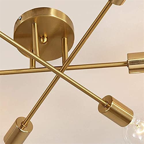 Industrial Golden Chandelier | Modern Chandeliers in Nairobi | Living & Bedroom Light - Image 6