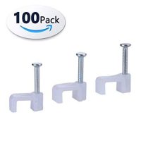 Cable clips| Round |Flat
