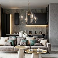 Large Globe, Brass Pendant Light Fixture Chandelier