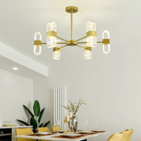 New fashionable  pendant light Gold   LED chandelier