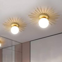 Sun Flower Creative Modern Aisle Pendant Light