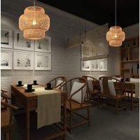 Ancient Style bamboo lantern ceiling chandelier pendant light