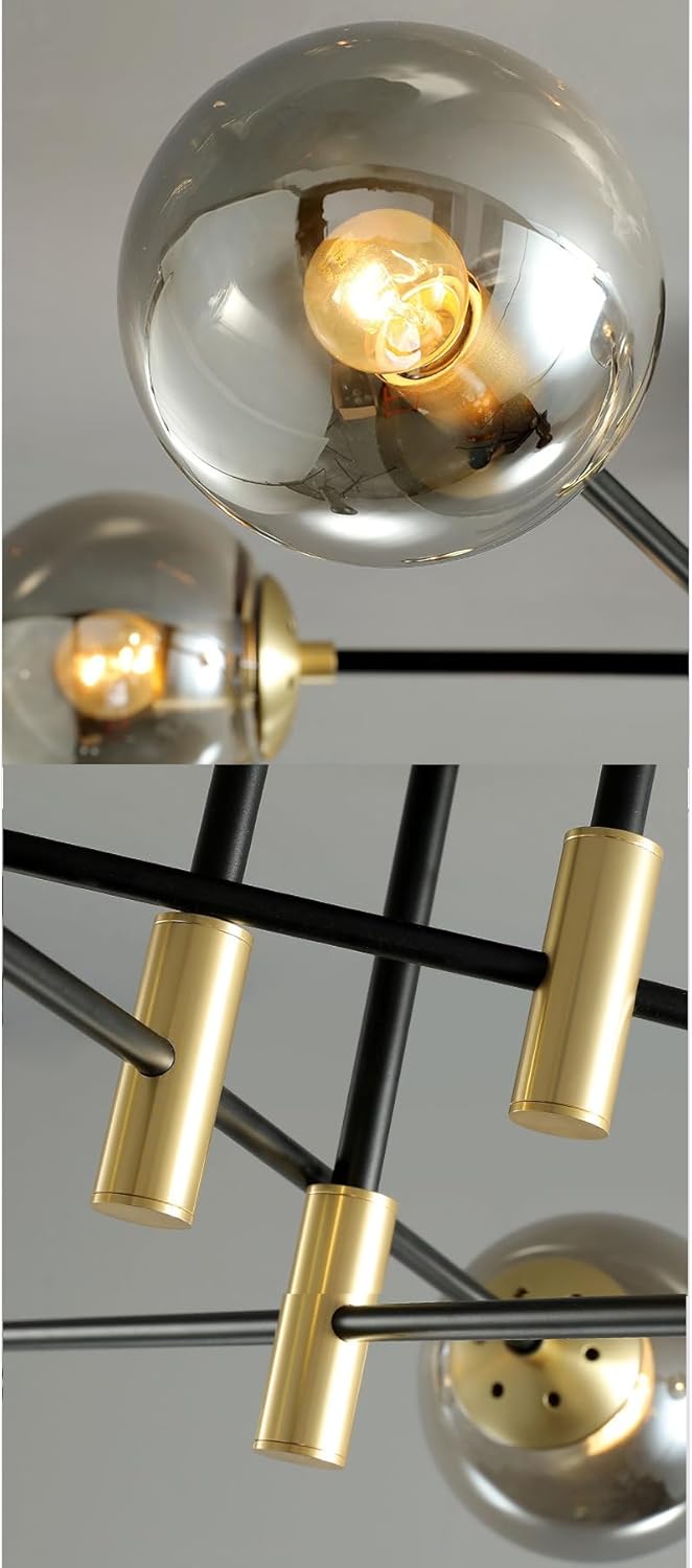 4bulb Multi-Lights Glass Globes Pendant Light - Image 6